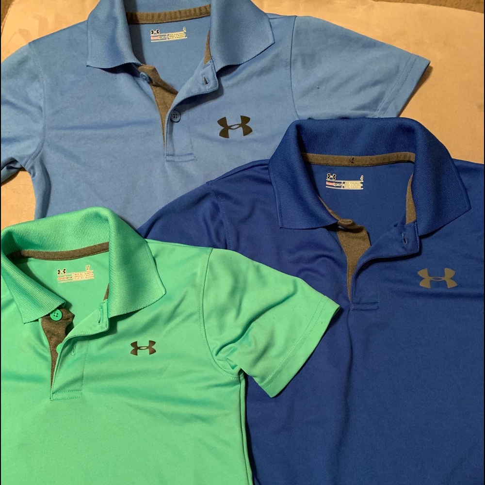 Under armor polos